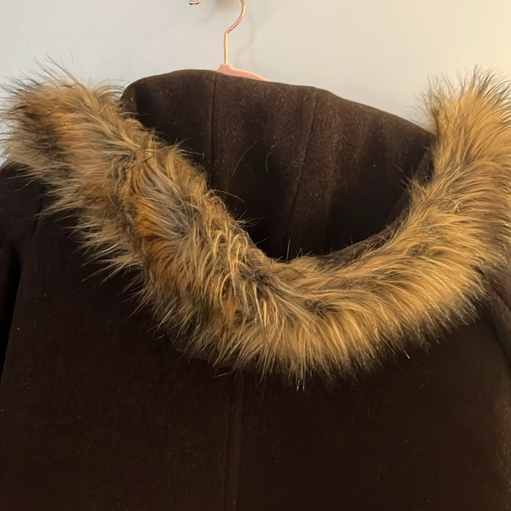 J Crew Meghan Markle Brown Coat Size 4 - Picture 3 of 7